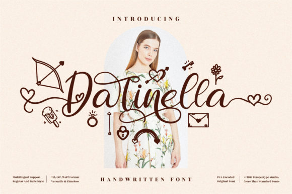 Darinella Font Poster 1