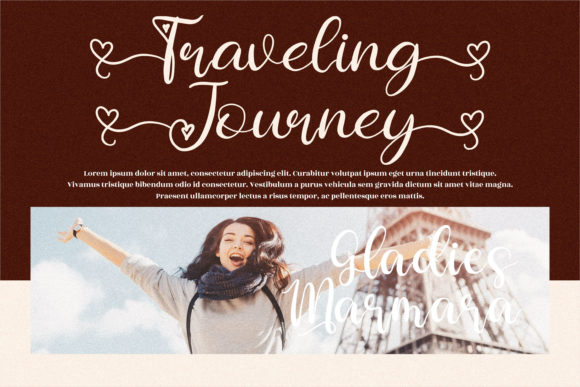 Darinella Font Poster 2