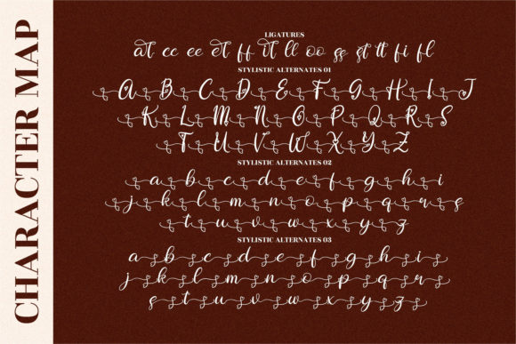 Darinella Font Poster 9