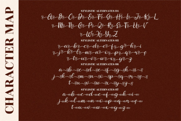 Darinella Font Poster 10