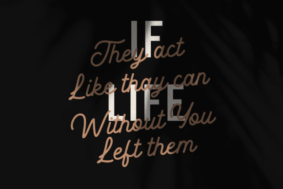 Darkas Font Poster 5
