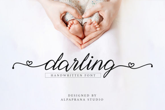 Darling Font Poster 1