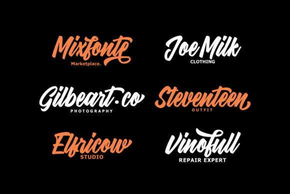 Dartybe Font Poster 4