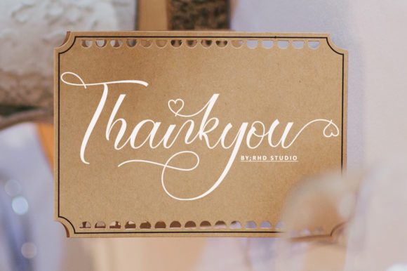 Dast Lovely Font Poster 9