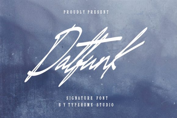 Datfunk Font Poster 1