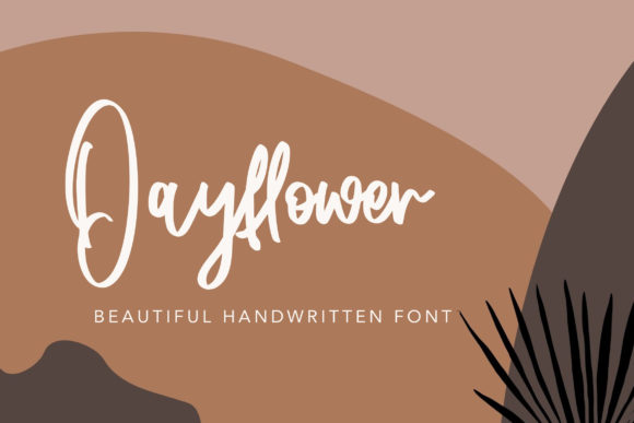Dayflower Font Poster 1