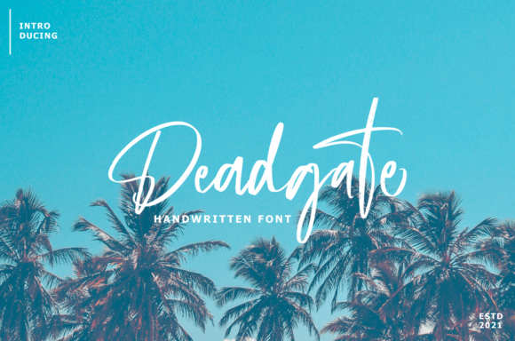 Deadgate Font