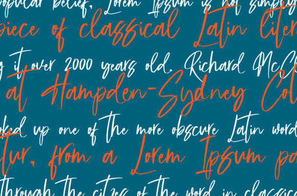 Deadgate Font Poster 2