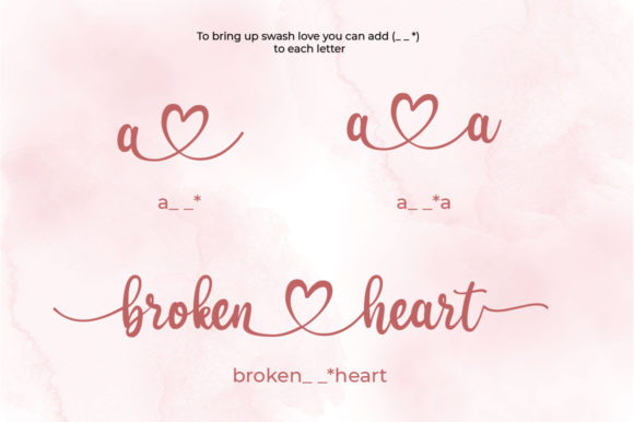 Dear Heart Font Poster 7