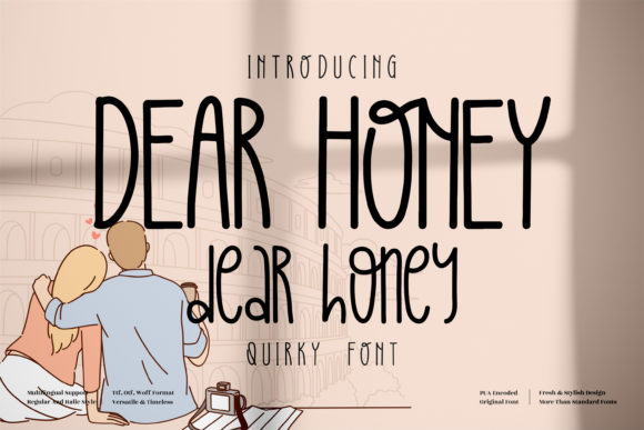 Dear Honey Font Poster 1