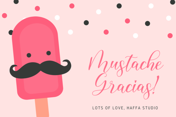 Dear Monita Font Poster 5