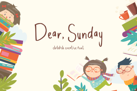 Dear Sunday Font Poster 1