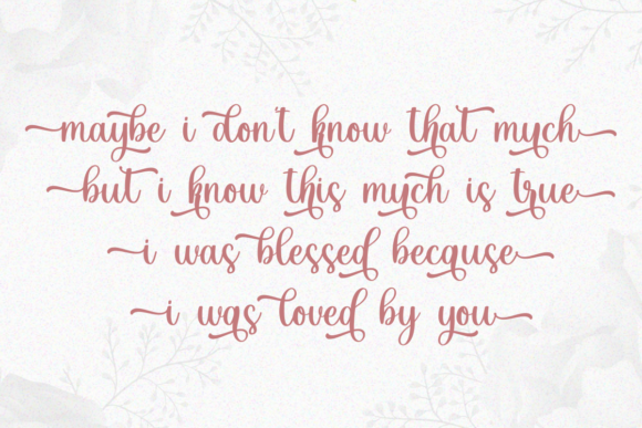 Dearlove Font Poster 7