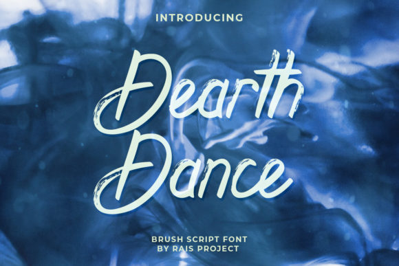 Dearth Dance Font Poster 2