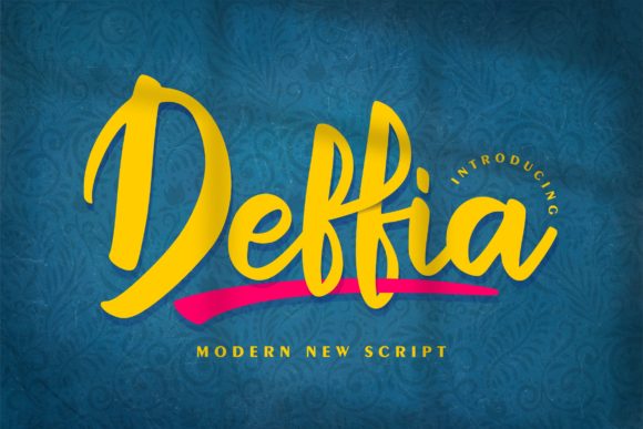 Deffia Font Poster 1