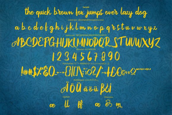 Deffia Font Poster 6