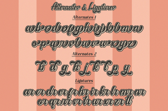 Degdegan Font Poster 11