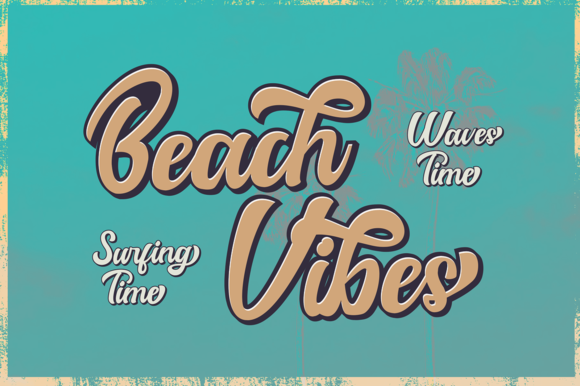 Degdegan Font Poster 3