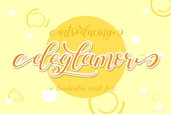 Deglamor Font Poster 1