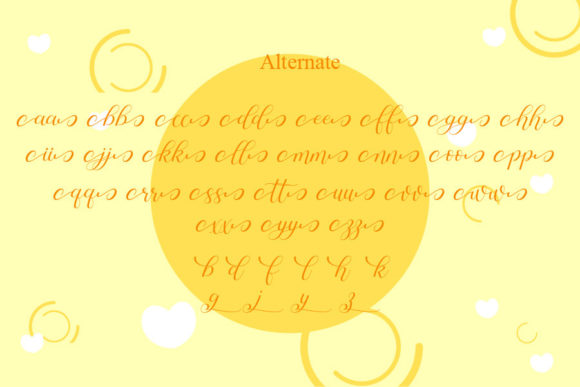 Deglamor Font Poster 3