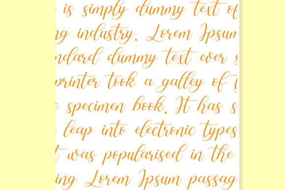 Deglamor Font Poster 4