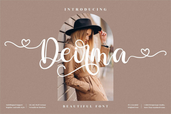 Deirma Font Poster 1