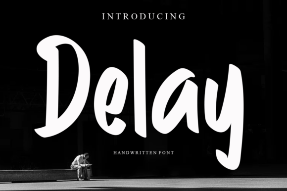 Delay Font Poster 1