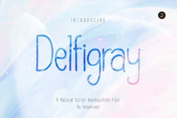 Delfigray Font