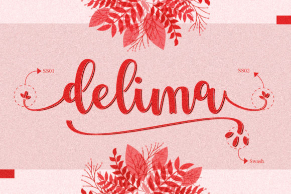 Delima Font Poster 2