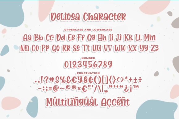 Deliosa Font Poster 6