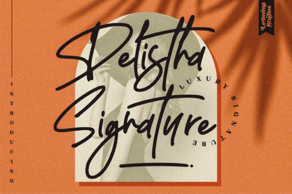 Delistha Signature Font Poster 1