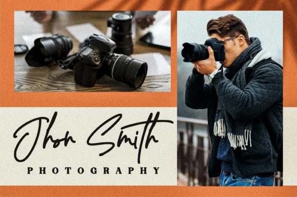 Delistha Signature Font Poster 11