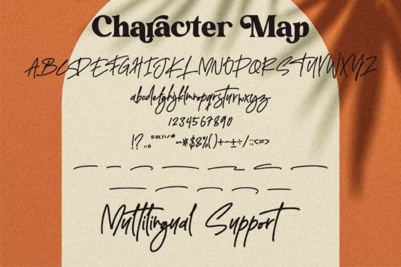 Delistha Signature Font Poster 3