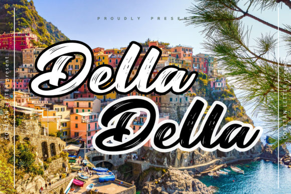 Della Della Font Poster 1