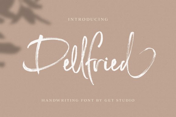 Dellfried Font Poster 1