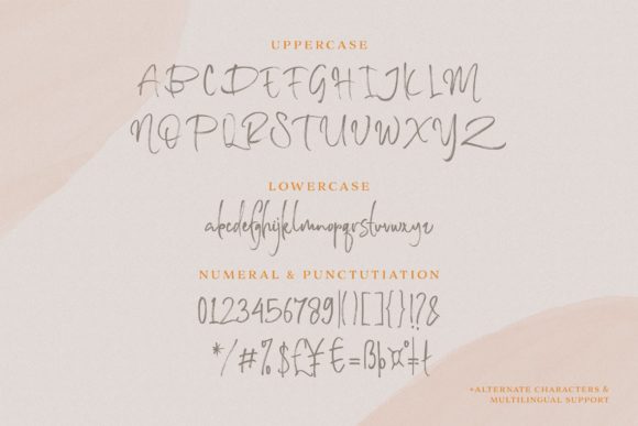 Dellfried Font Poster 9