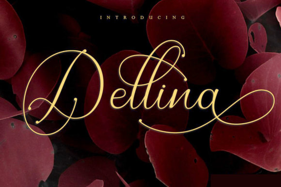 Dellina Script Font