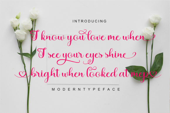 Dellisa Bonard Font Poster 5