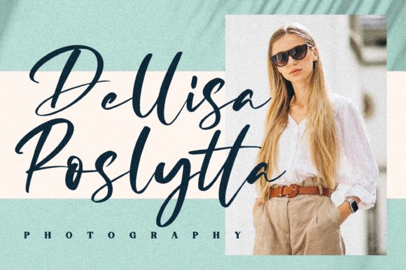 Dellisa Roslytta Font Poster 8