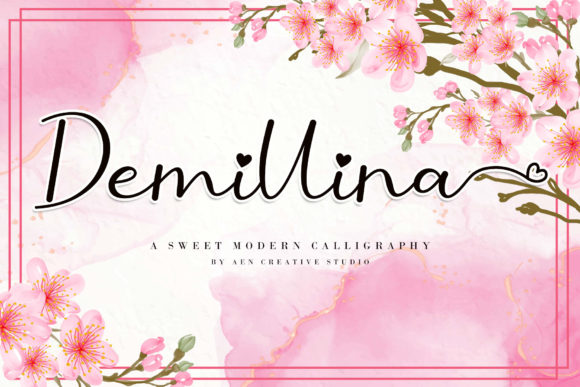 Demillina Font Poster 1