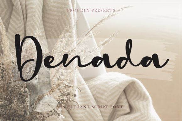 Denada Font Poster 1