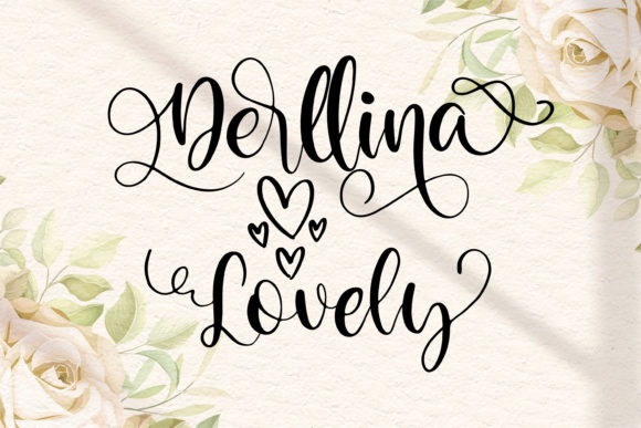 Derllina Font Poster 3