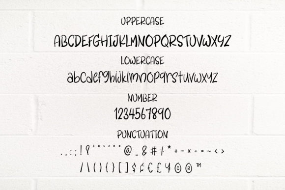 Detoxify Font Poster 3