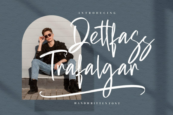 Dettfass Trafalgar Font Poster 1