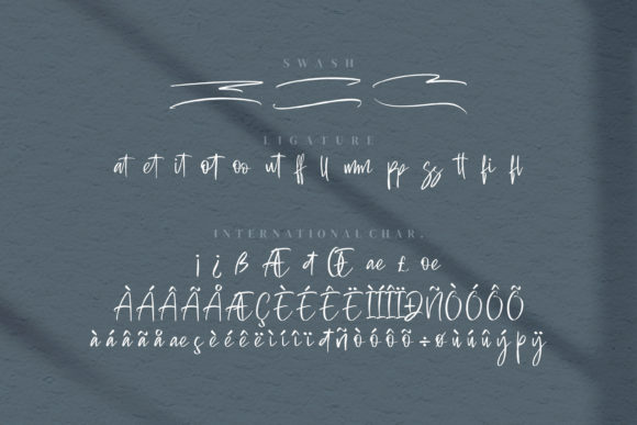 Dettfass Trafalgar Font Poster 7