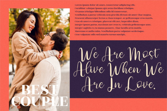 Dettina Laura Font Poster 4