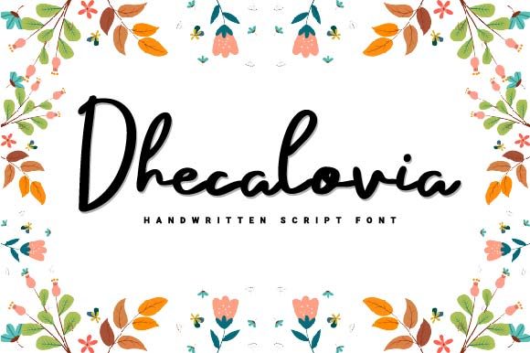 Dhecalovia Font