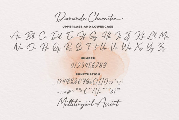 Diamonda Font Poster 11