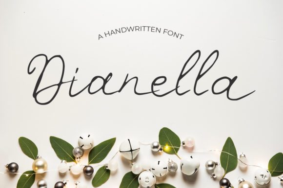 Dianella Font Poster 1