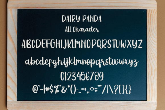 Diary Panda Font Poster 6